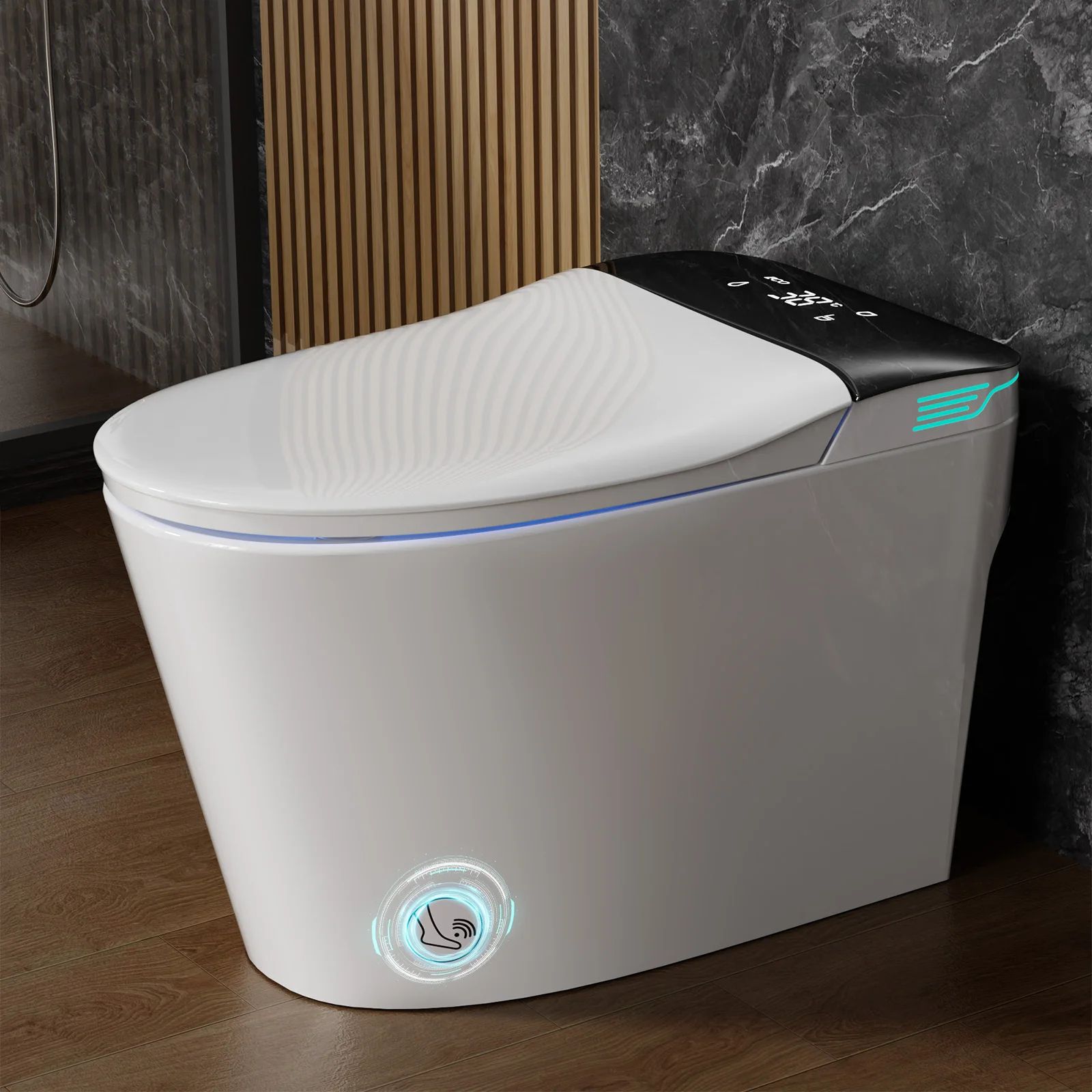 PureComfort Pro Smart Toilet with Bidet and Instant Warm Water Dryer