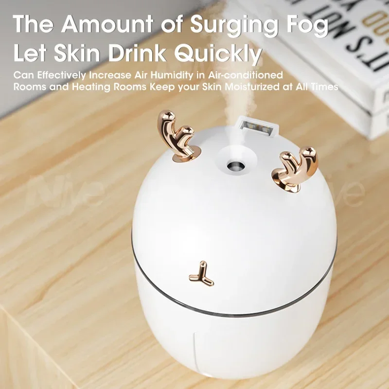Essential Air Humidifier USB Mini Desktop Aromatherapy Pet Mute Humidifier Car Office Home Air Purifier