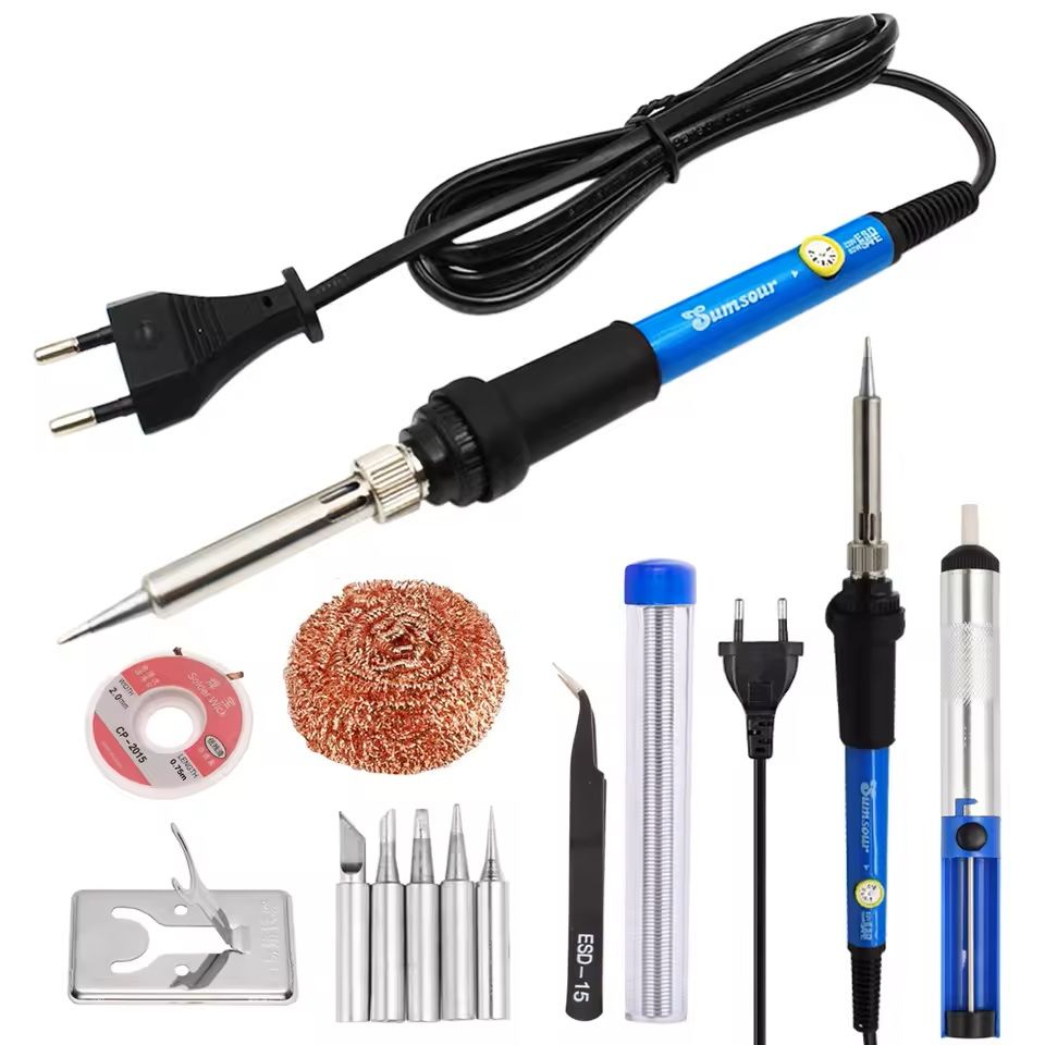 Electric Soldering Iron with Digital Display Adjustable Temperature