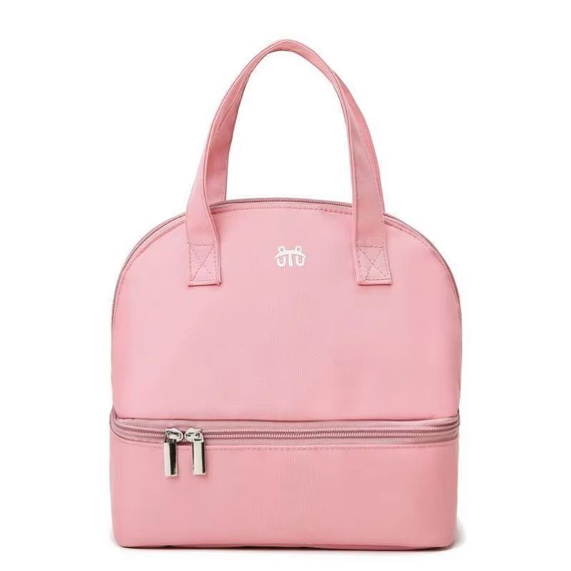 Insulated Double-Layer Large Capacity Mommy Diaper & Picnic Bag