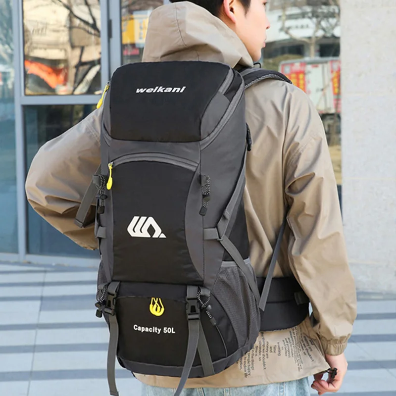 Waterproof Hiking Backpack Large Travel Camping Rucksack for Outdoor Adventures