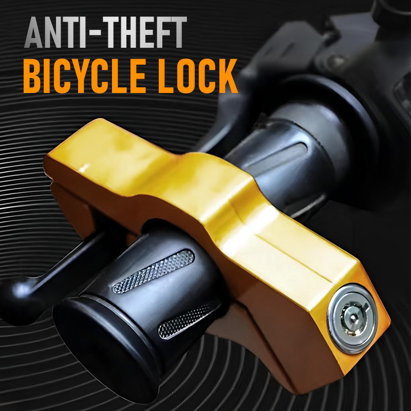 Premium Aluminum Alloy Motorcycle Lock Ultimate Anti Theft Handlebar & Brake Protection for Electric Bikes