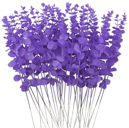 Artificial Eucalyptus Leaves Bulk Set Realistic Greenery for DIY Decor Crafts & Events