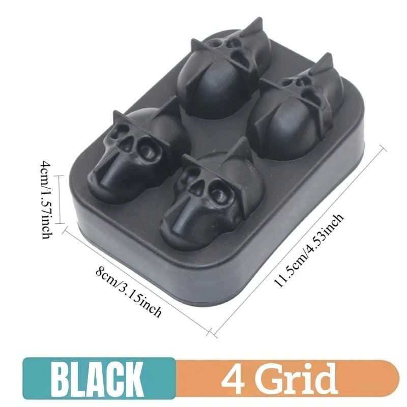 Silicone Ice Cube Molds Reusable Cocktail Freezer Tray