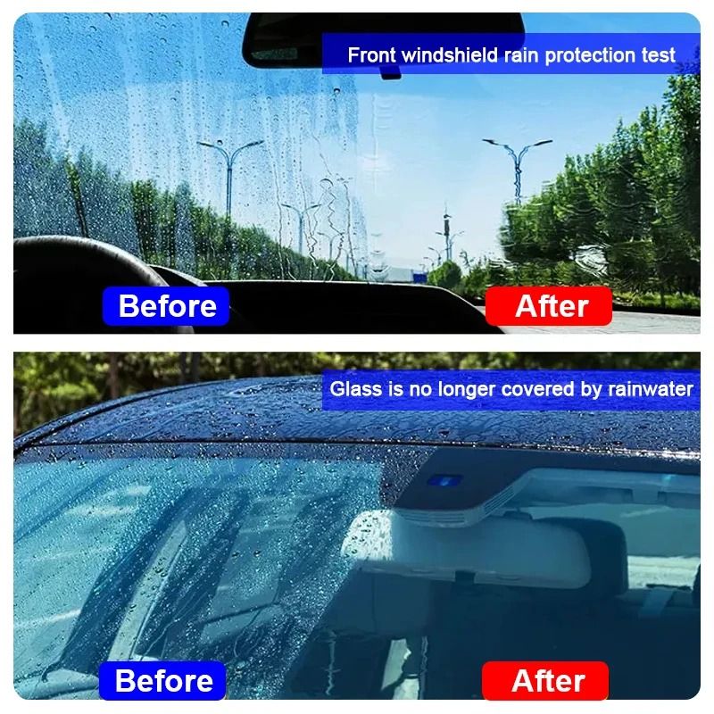 Water Repellent Anti-Rain Coating – Professional Hydrophobic Car Glass Treatment