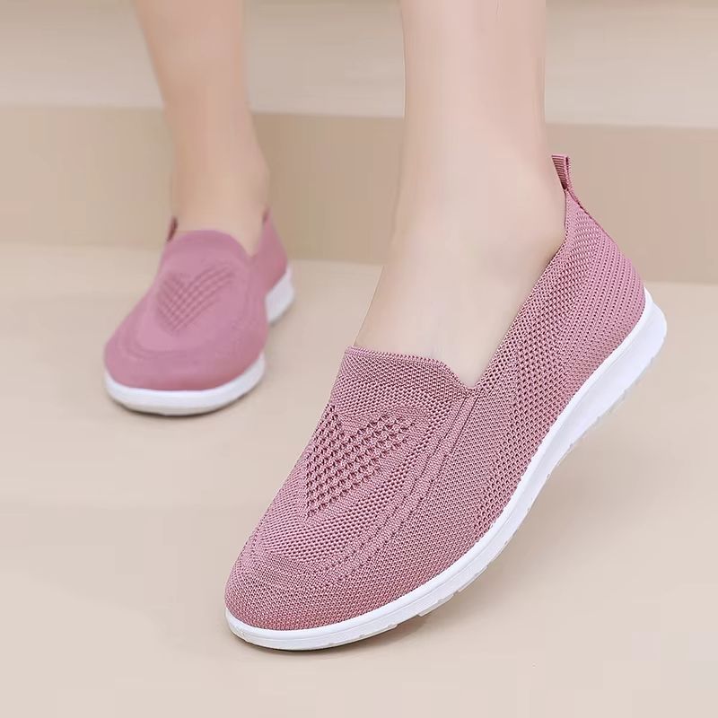 Womens Summer Casual Sneakers Lightweight Breathable Flat Shoes