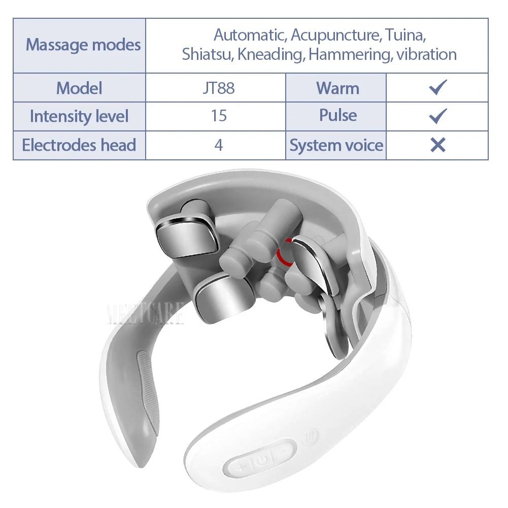 TENS Pulse Wireless Neck and Back Smart Massager