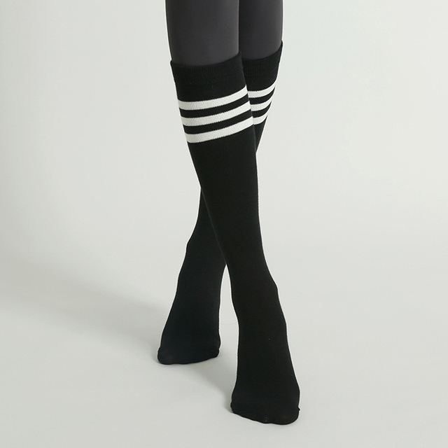 Yoga Socks for Women, Cotton Pilates Socks, Autumn Winter Non-Slip Ballet Grip Socks, Breathable Fitness Socks for Gym