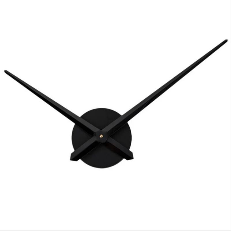 DIY 3D Wall Clock Kit Large Modern Clock Hands with Quartz Mechanism