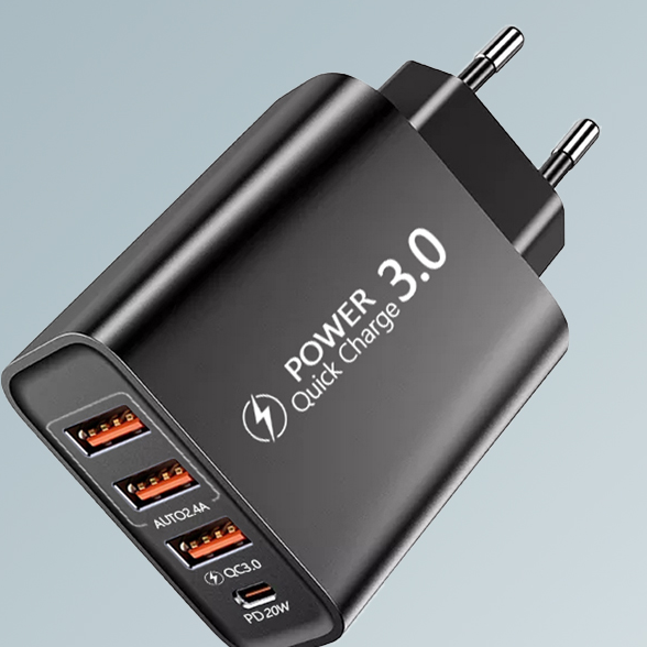 Fast Charger Adapter For iPhone Pro Samsung, Quick Charge Phone Charger Xiaomi Huawei