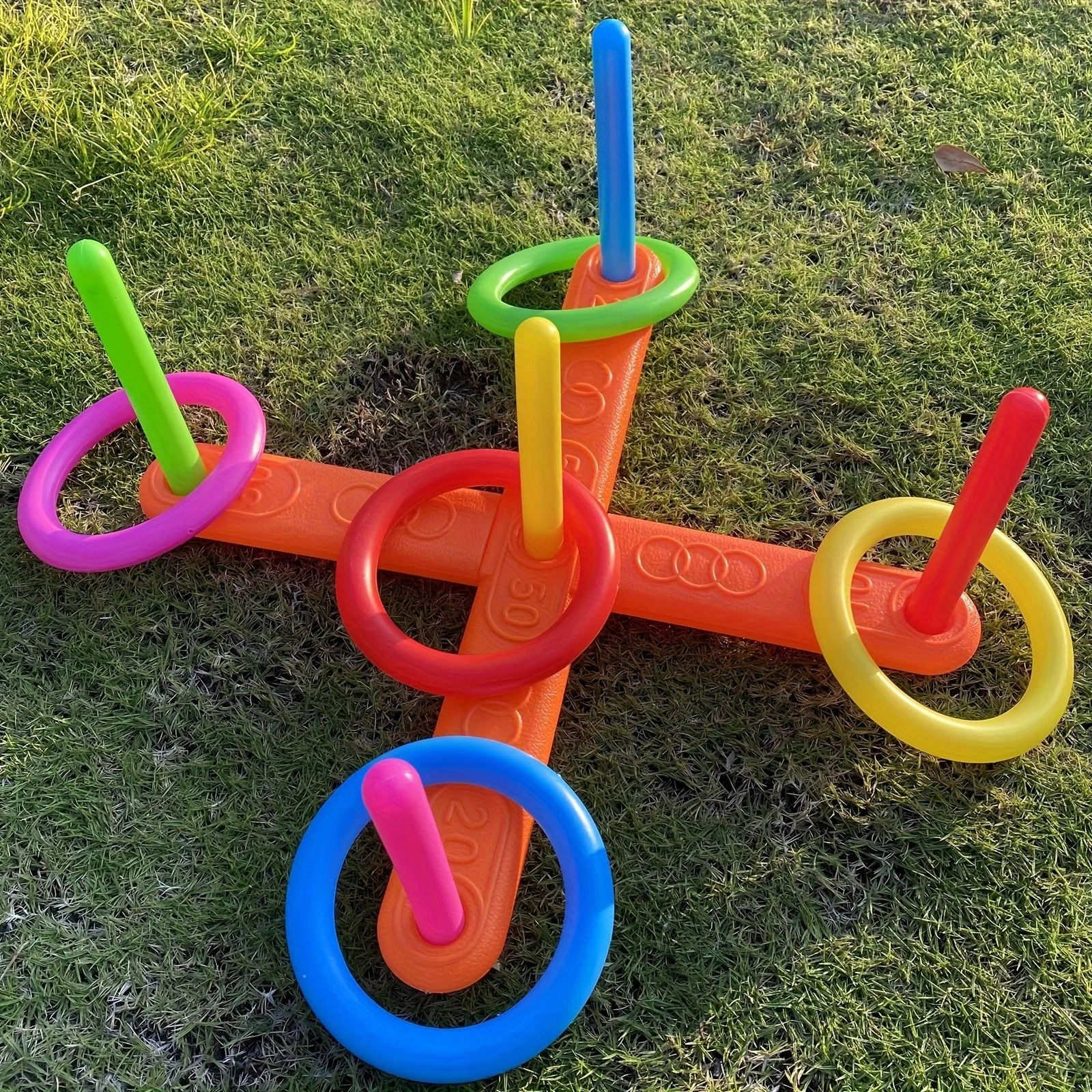 Interactive Ring Toss Training System | Professional Early Education & Pediatric Fitness Infrastructure