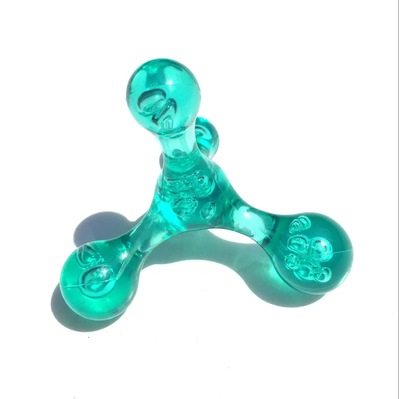 Useful 4 Balls Mini Manual Massager, Arm Back Leg Head Foot Acupuncture Point, Relaxation Tool, Eliminate Oedema Fat