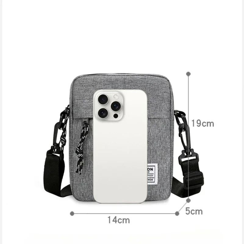 Mens Mini Crossbody Chest Sling Bag Lightweight Casual Phone Shoulder Pack