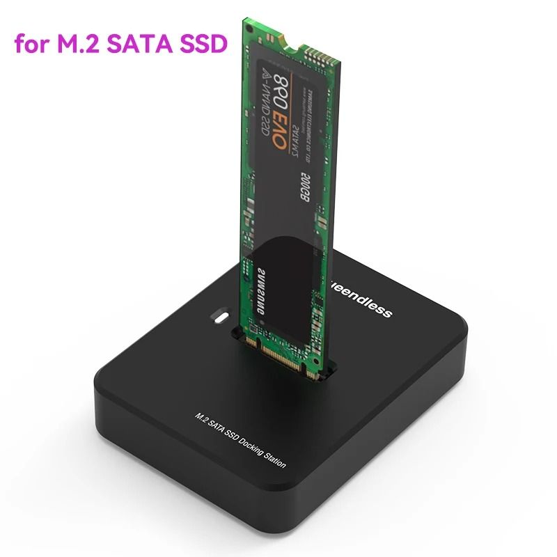 Blueendless M.2 NVMe SSD Enclosure 10Gbps External SSD Case USB Storage Dock