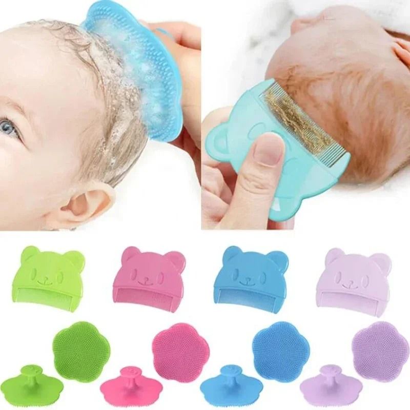 Soft Silicone Kids Fetal Head and Scalp Massager