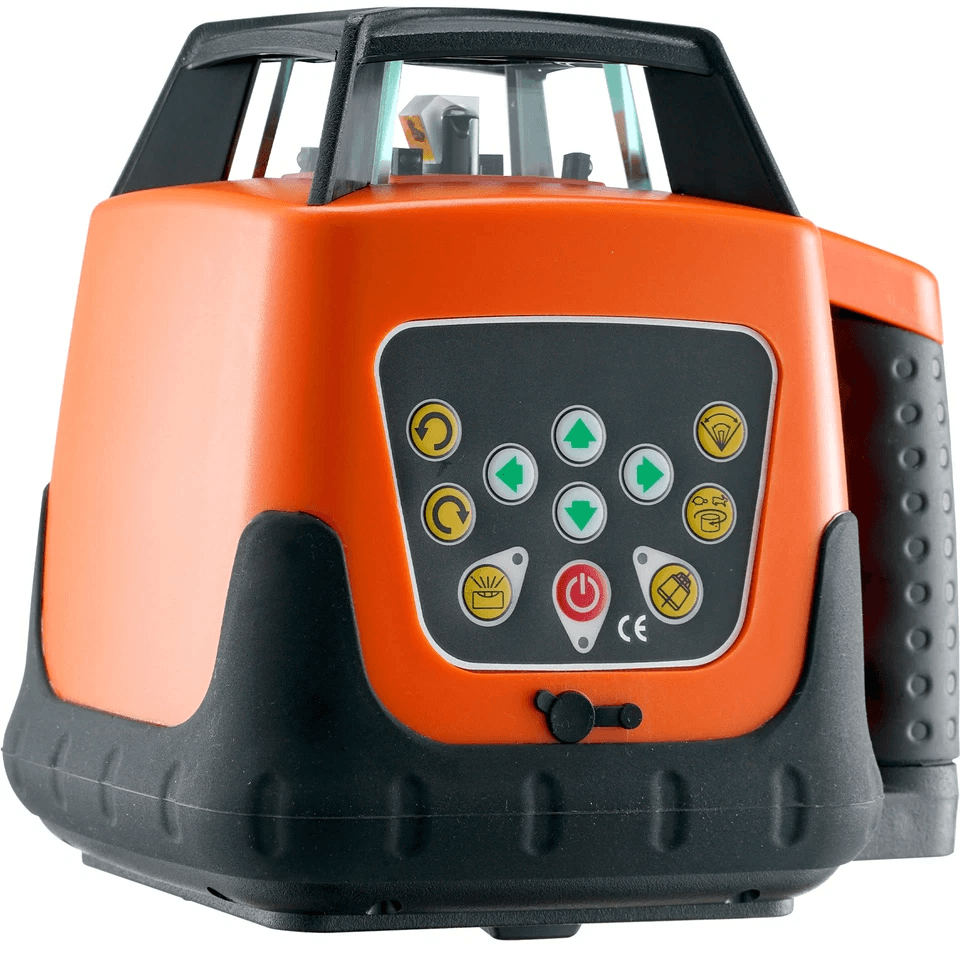 Self-Leveling 360° Rotary Green Beam Laser Level Tool Range, IP66 Waterproof, Remote Control, Rechargeable Battery