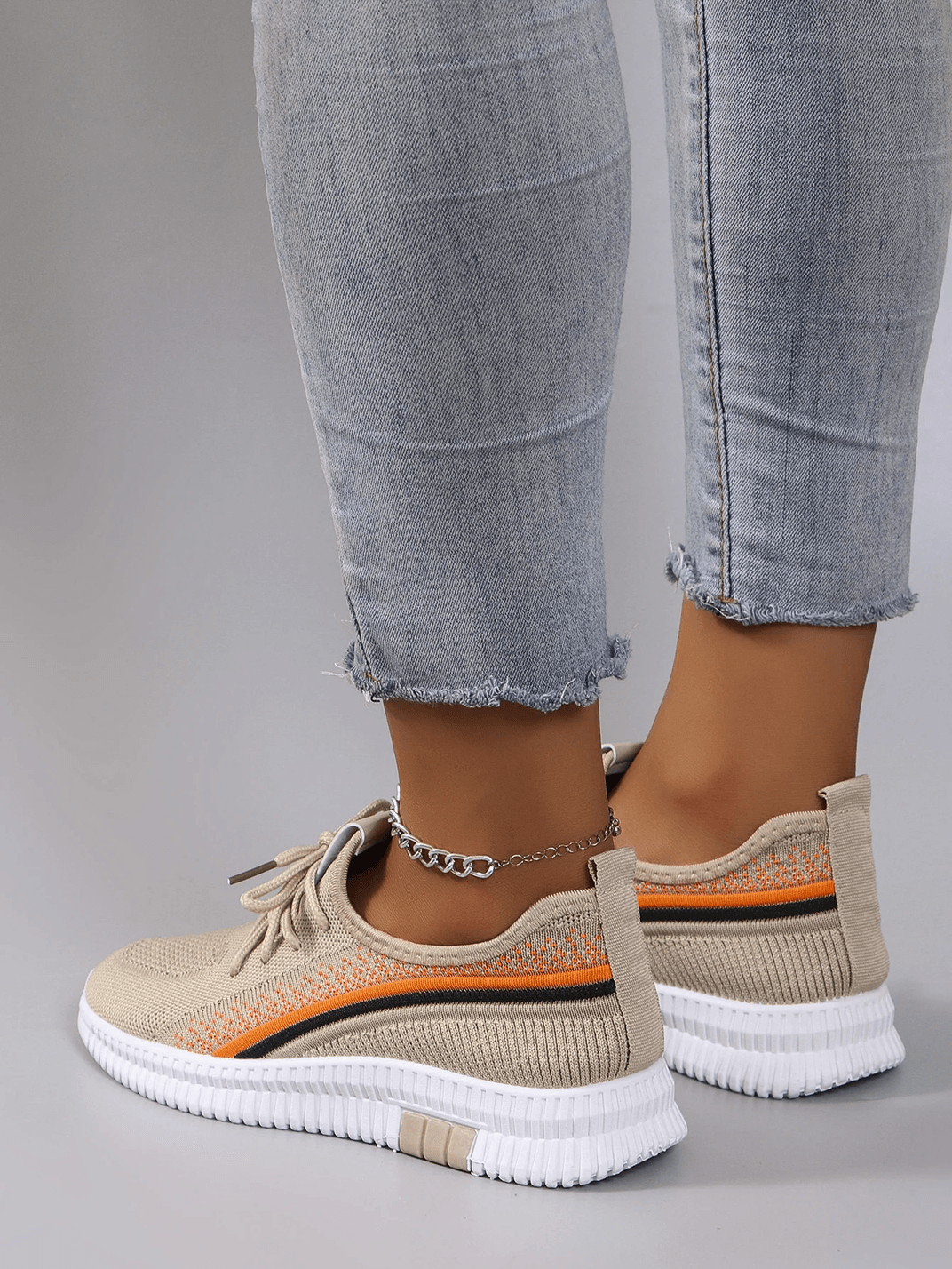AirLite Womens Breathable Mesh Flat Shoes Casual Summer Sneakers