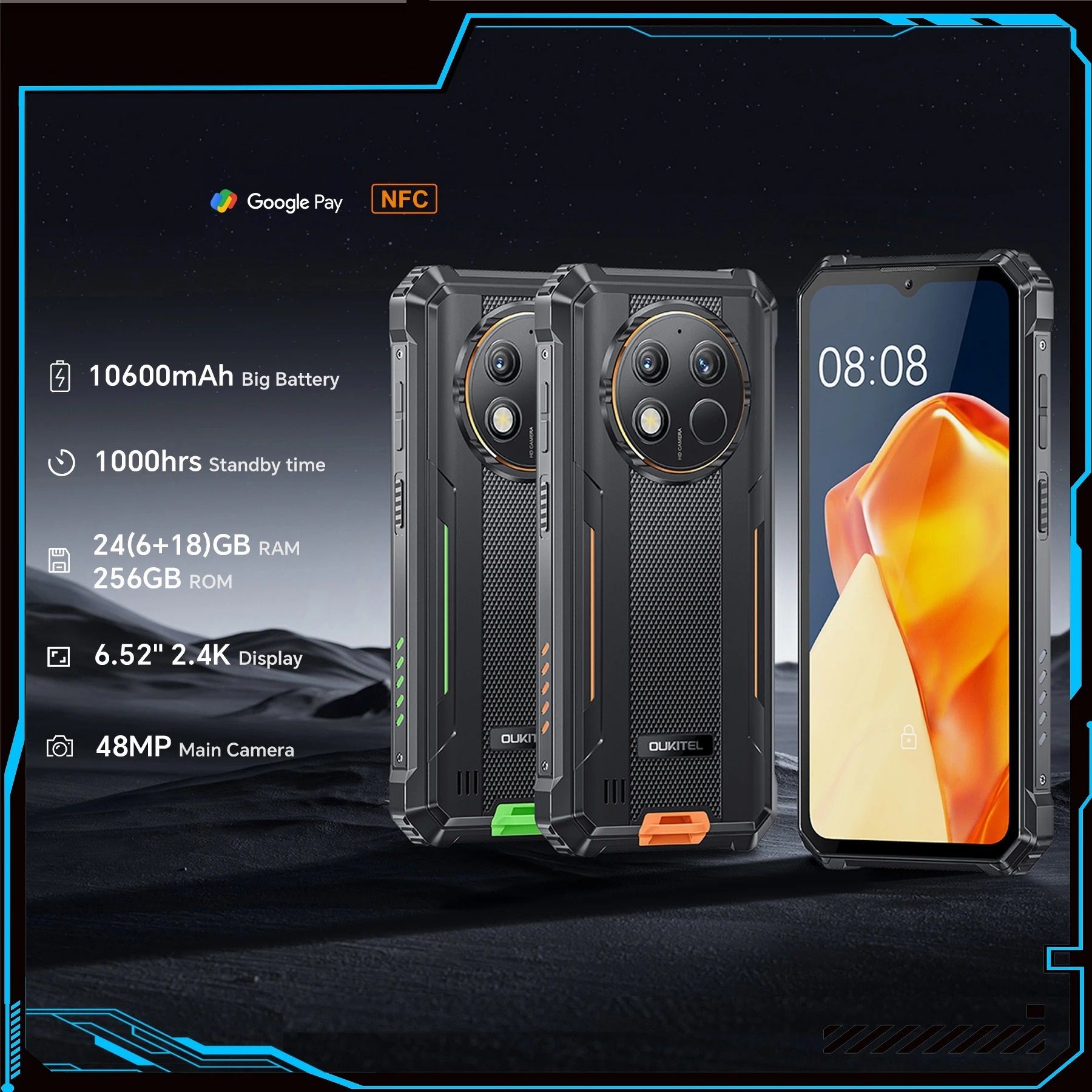 Heavy Duty All Terrain Endurance Smartphone