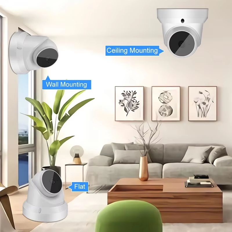3MP WiFi IP Smart Home Security Dome Camera