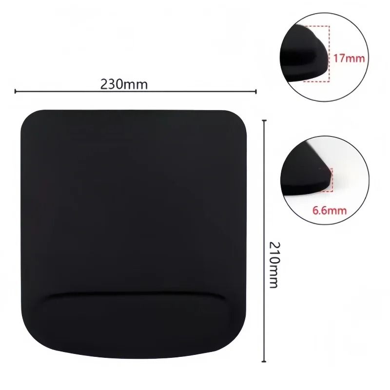 Large Thickened Ergonomic Computer Game Mouse Pad with Wrist Pad Non Slip
