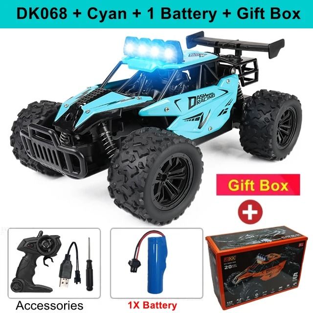 Remote Control Off Road Drift Racing Car 1 16 Scale High Speed RC Truck