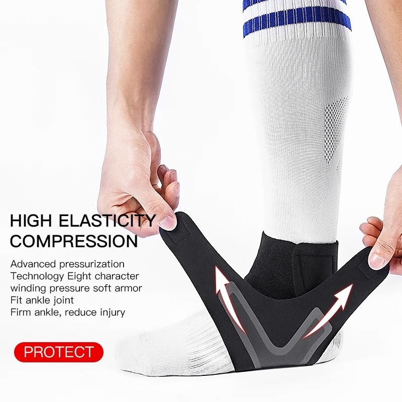 Adjustable Ankle Support Pad Elastic Breathable Sports Brace