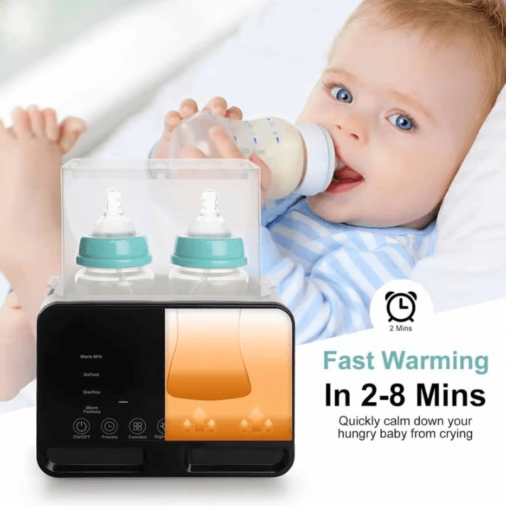 Smart Baby Bottle Warmer & Sterilizer with Precise Temperature Control