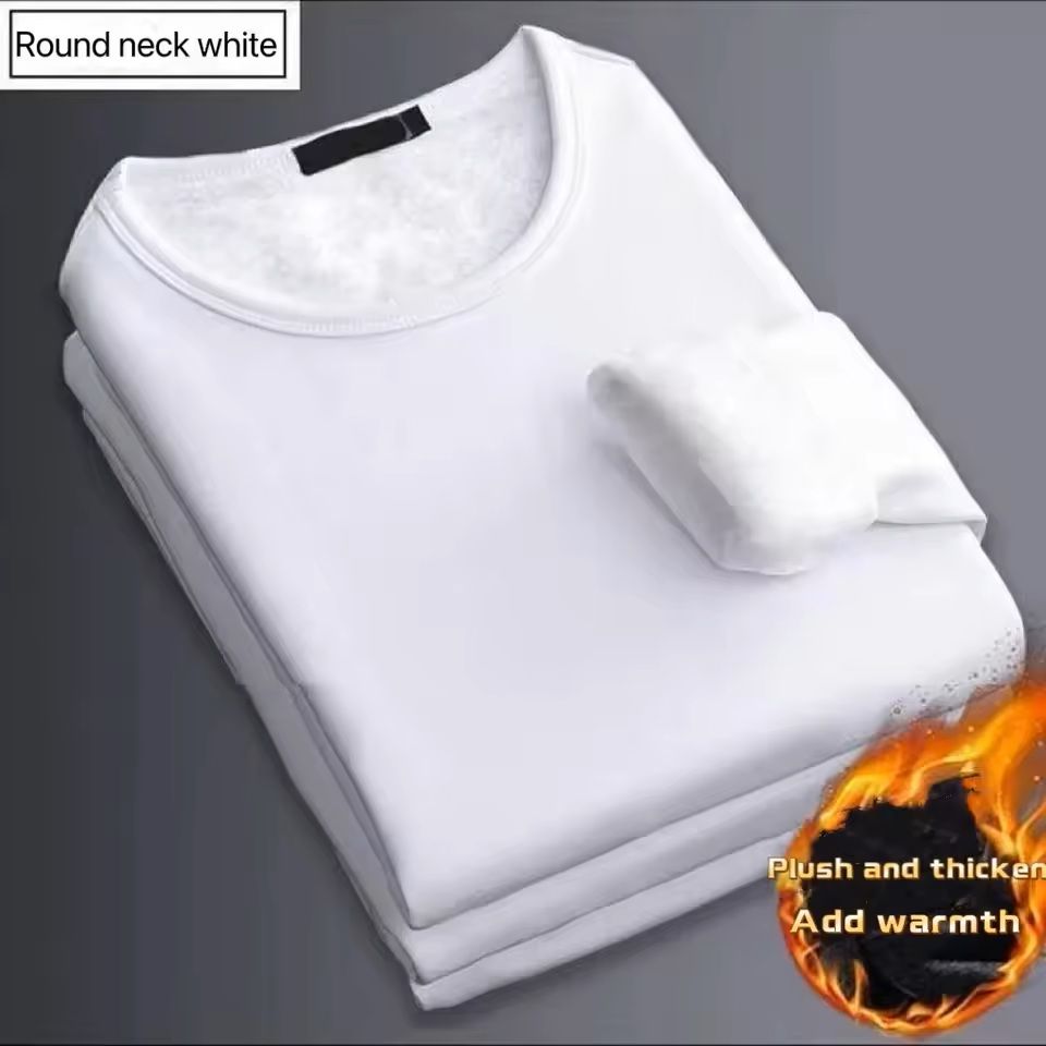Men's Winter Thermal Fleece Long Sleeve Shirt