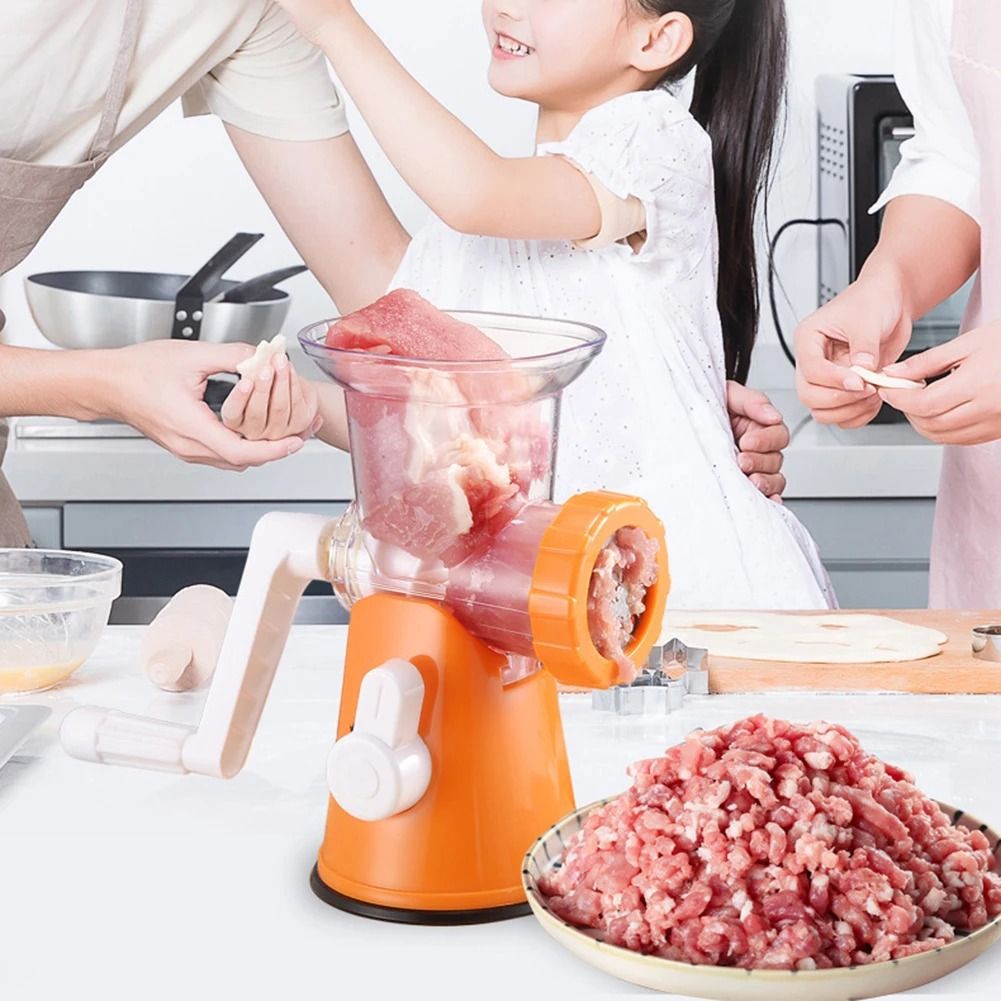 High-Capacity Electric Meat Grinder & Sausage Stuffer