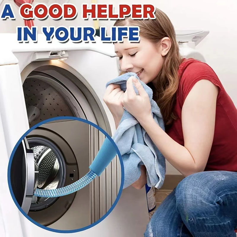Bendable Dryer Vent Cleaner Kit  Vacuum Attachment with Guide Wire & Lint Remover Hose