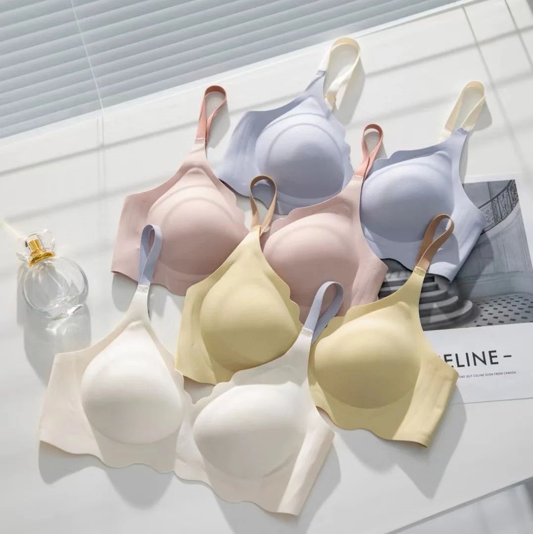 Wireless Comfort Sculpt Bra – No Underwire Support Bra with Adjustable Sling & Smooth Beauty-Back Design