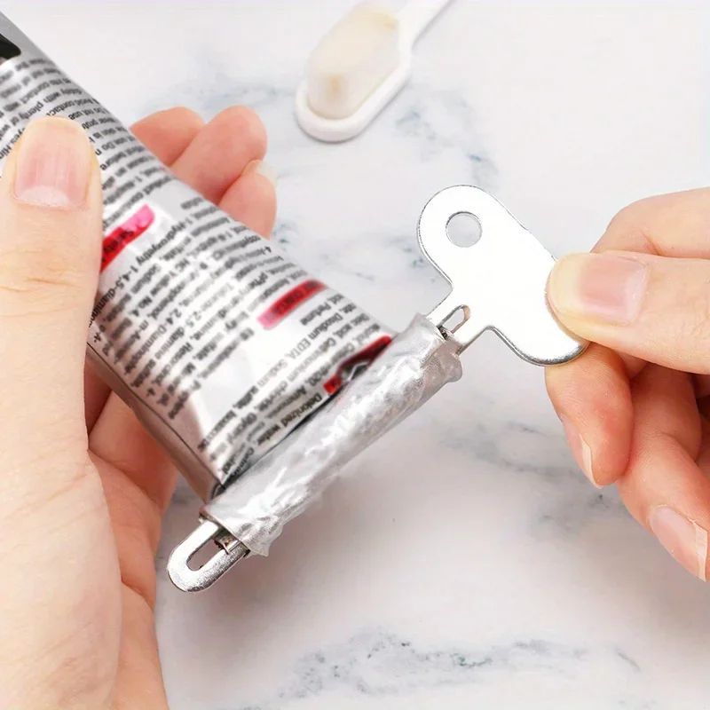 Cast Iron Toothpaste Tube Squeezer – Durable Metal Toothpaste Dispenser for Zero Waste Bathrooms
