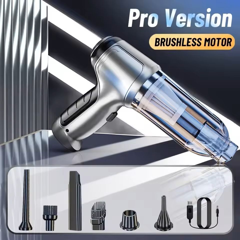 Wireless Car Vacuum Cleaner with Powerful Suction