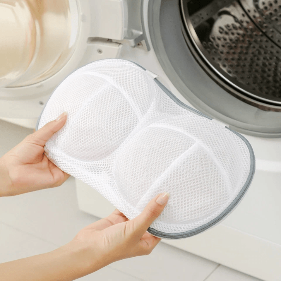 Bra Laundry Bag for Washing Delicates Underwear Brassiere with Zipper Closure