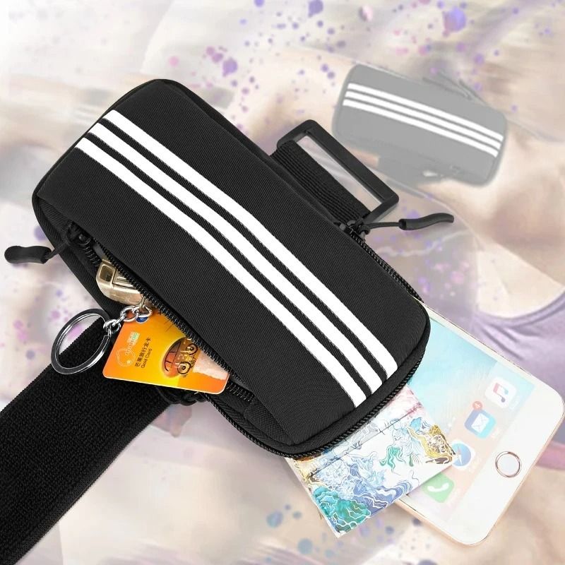 Waterproof Running Phone Holder Arm Bag Shockproof Luminous Mobile Armband