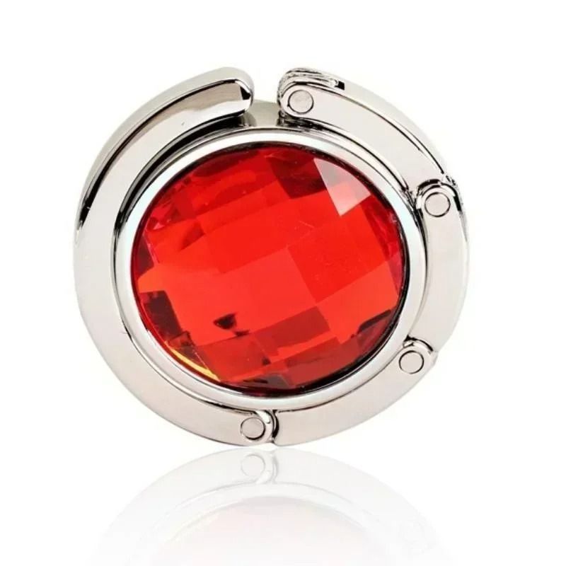 Foldable Crystal Purse Hook and Table Bag Holder