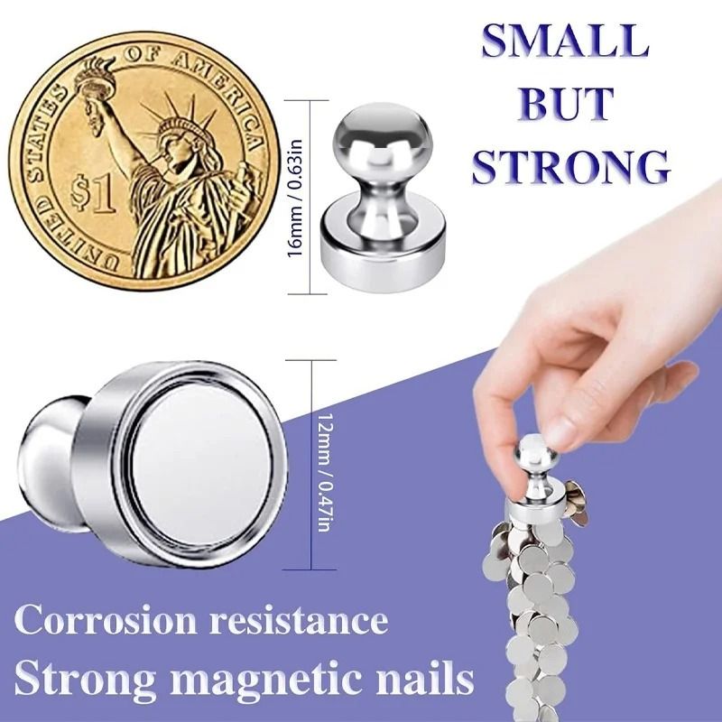 Professional Grade Magnetic Organization Pins