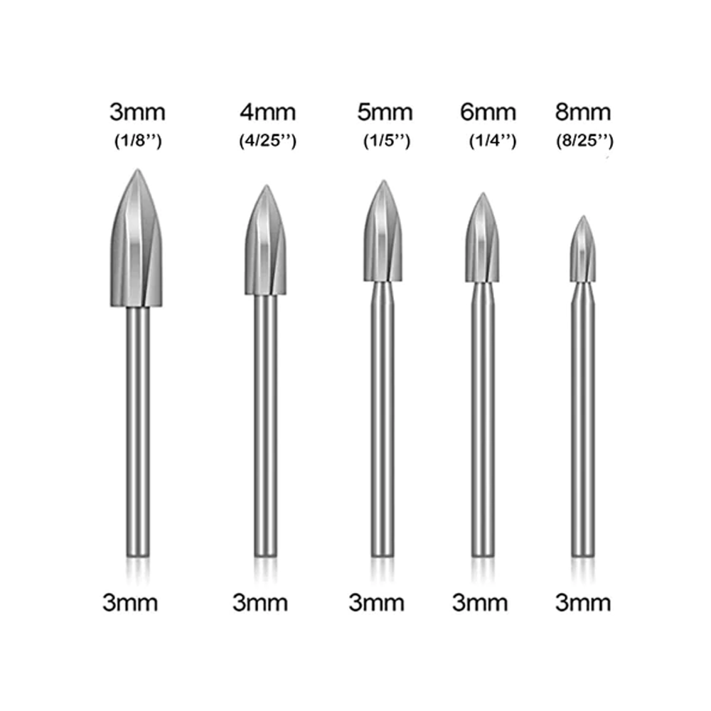 Carving & Engraving Drill Bit Set