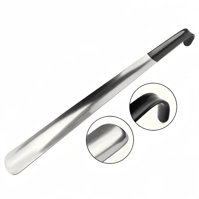 SteelEase Long Handle Shoehorn for Seniors and Everyday Comfort