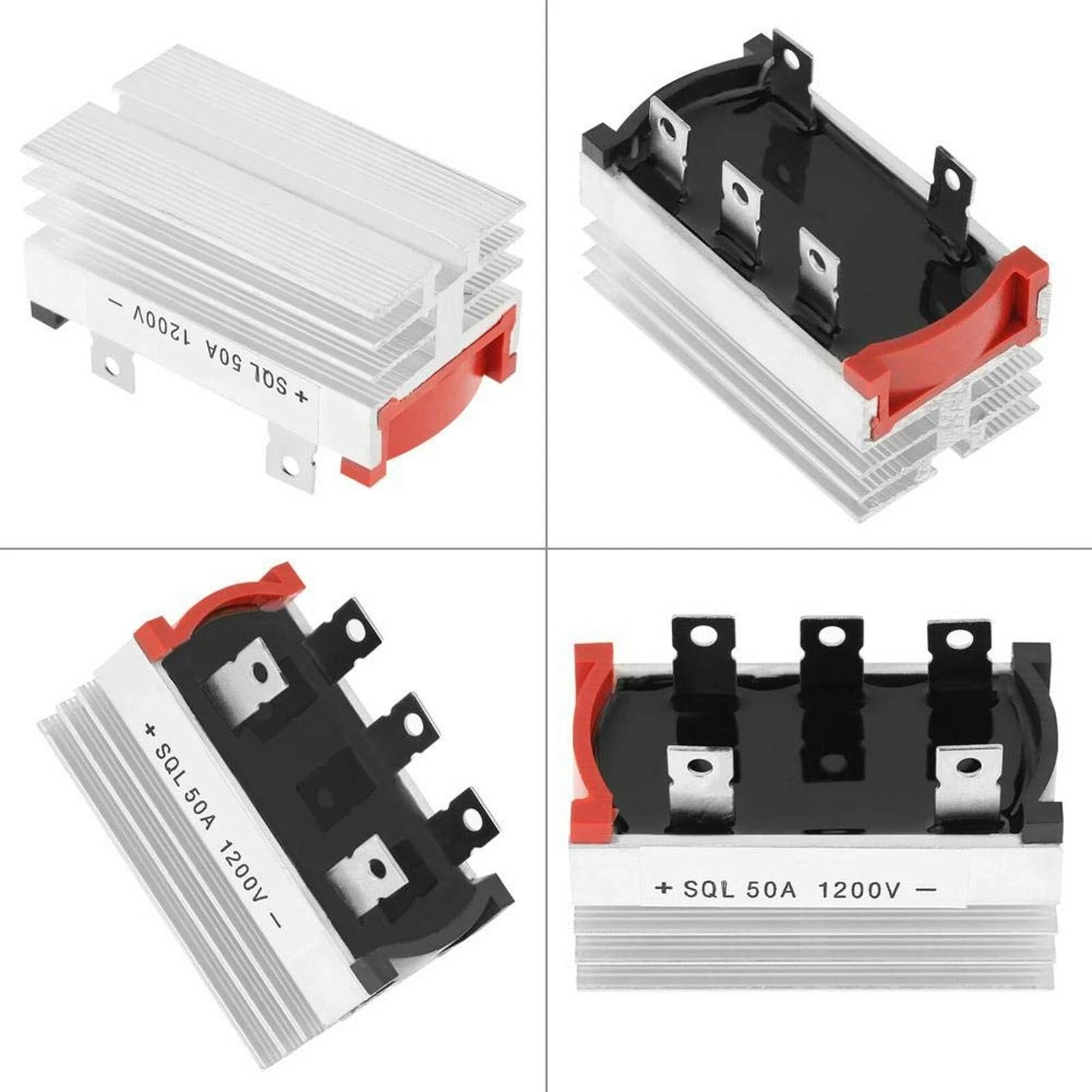 Bridge Rectifier 3 Phase Diode to DC Power Components