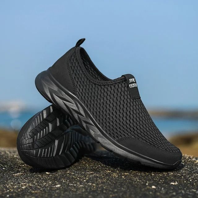 Breathable Summer Loafers Men Lightweight Casual Walking Shoes