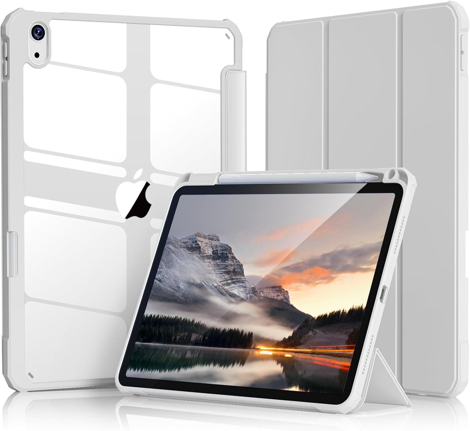Universal iPad Air case with Magnetic Stand Cover & Stylus Loop