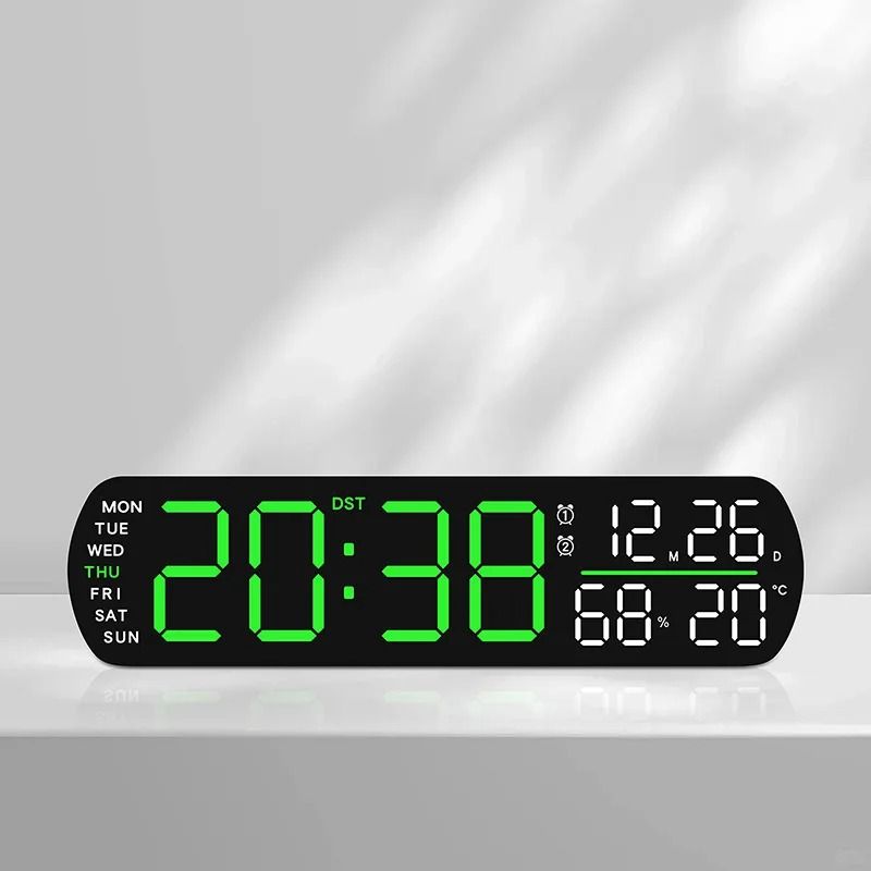 Wide-View Pro Digital Smart Clock The Ultimate All-in-One Desk Station