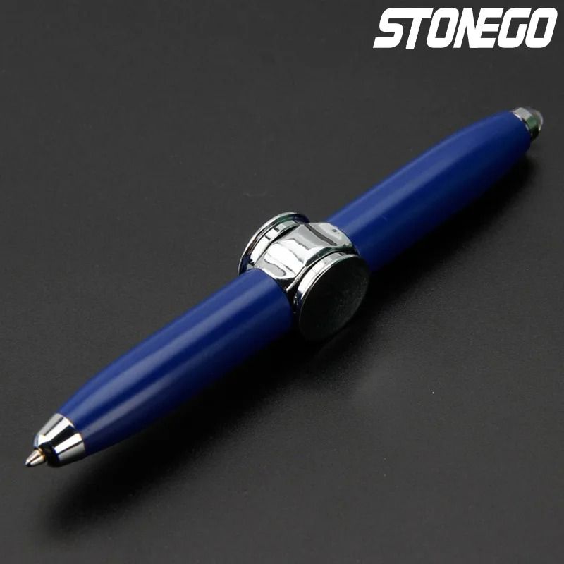 LED Decompression Gyroscope Spinner Pen
