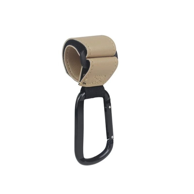Stroller Hook with PU Leather Strap