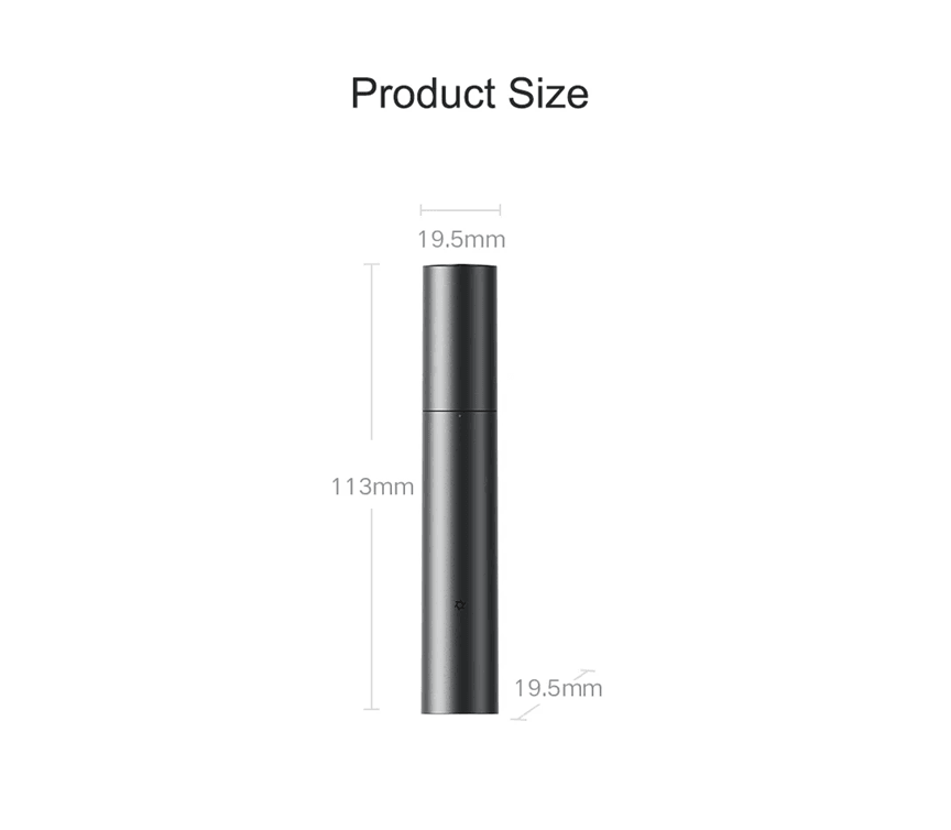 Xiaomi Mijia GentleGauge Rechargeable Nose Ear & Eyebrow Trimmer