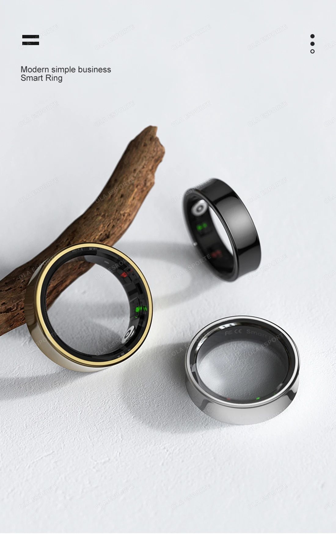R09 Smart Health Fitness Ring Heart Rate SpO2 Sleep Tracker