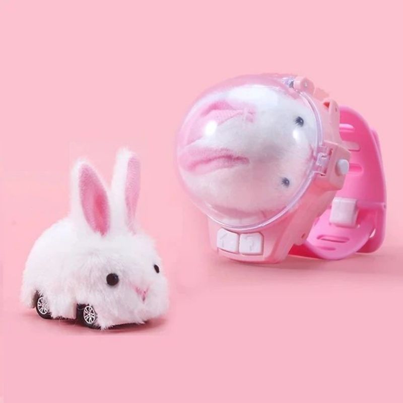 Mini Watch Car Parent Child Interaction, Remote Control Car Electric Alloy, Children's Watch Racing Toy Gift