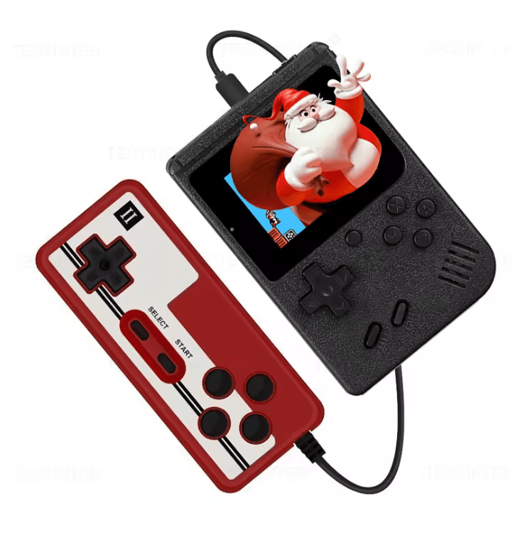 Retro Handheld Game Console with 500 Built In Games and AV Output