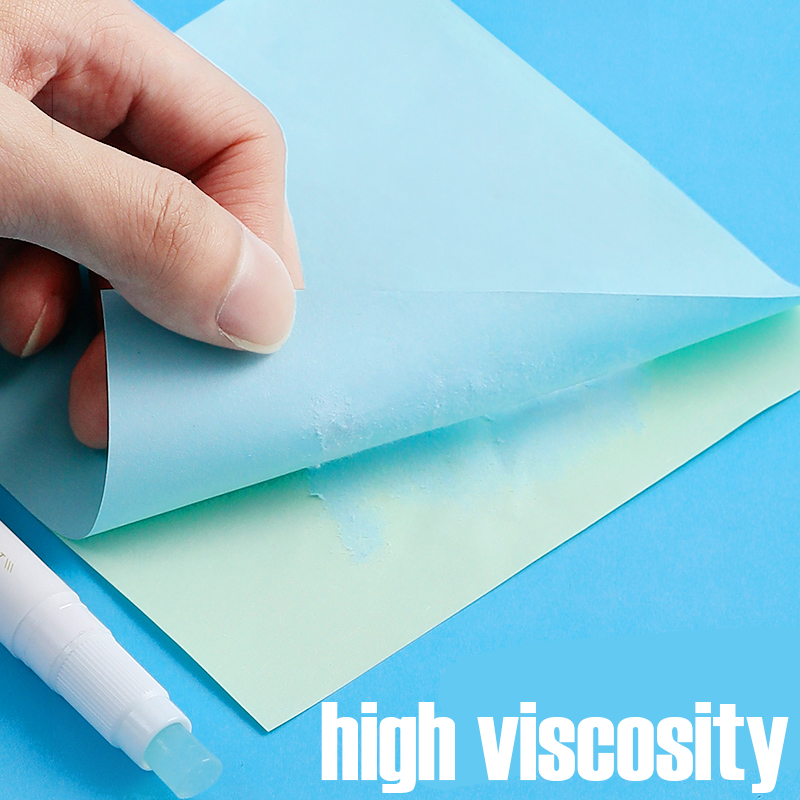 Refillable Strong Adhesive Solid Glue Stick, Quick Drying Nontoxic Safe Washable for Office School Supplies